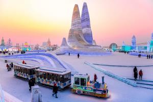 Tour Cáp Nhĩ Tân – Á Bố Lực – Làng Tuyết Hương